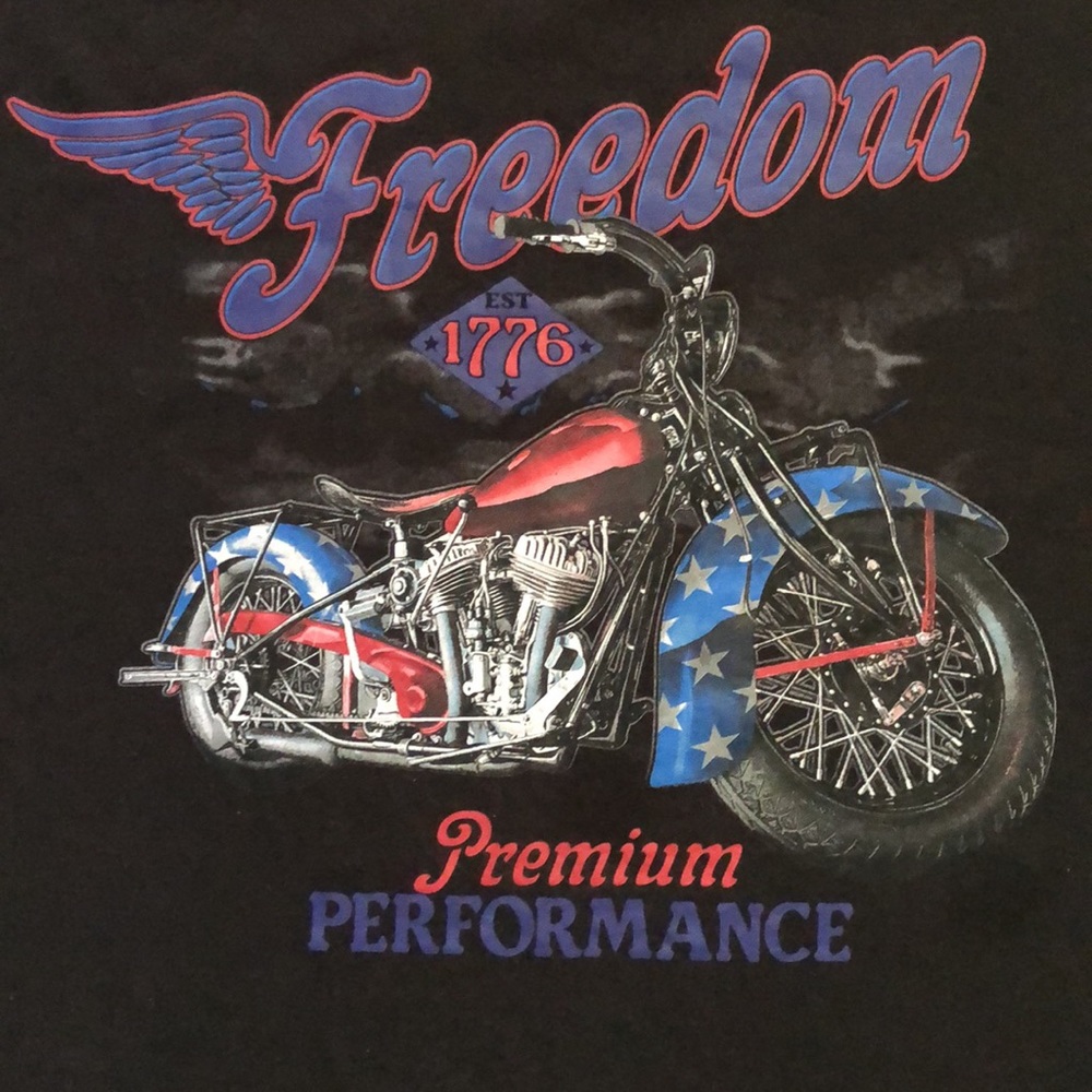 USA Biker Freedom Shirt